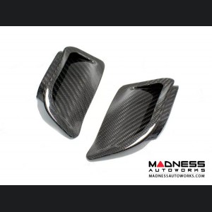 Alfa Romeo 4C Front Bumper Air Vent Trim Kit - Carbon Fiber - Launch Edition